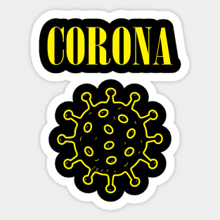 CORONA Sticker